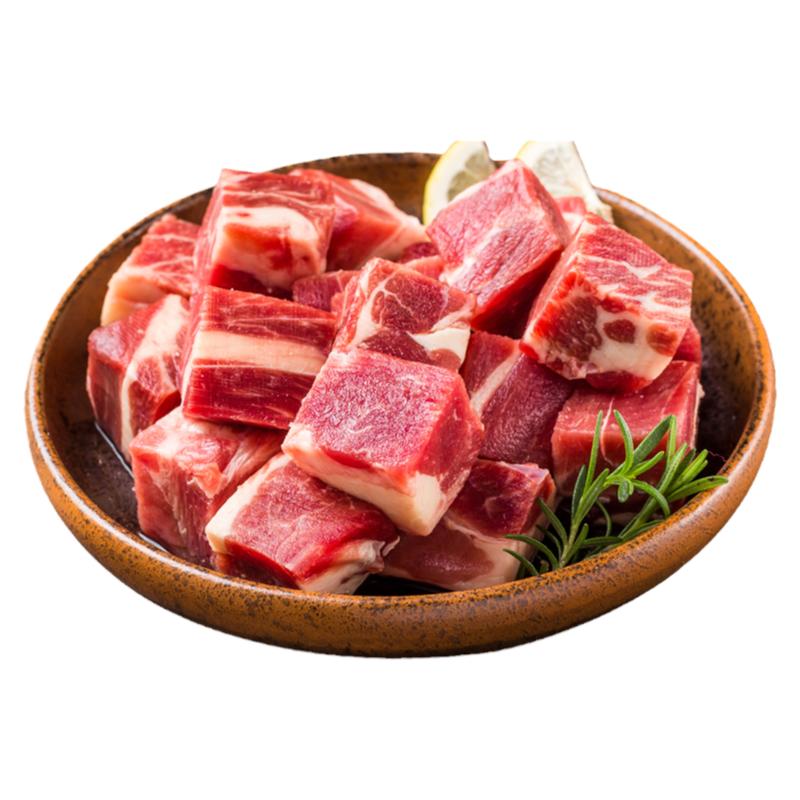 国产安徽黄牛肉新鲜牛腩雪花腩生鲜原切牛腩生鲜牛肉3斤顺丰包邮