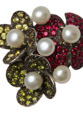 承李李原创设计珍珠纯银戒指