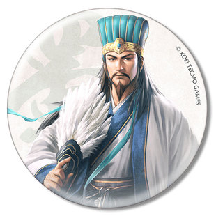 三国志8徽章吧唧金属冰箱贴诸葛亮关羽赵云吕布貂蝉游戏周边谷子