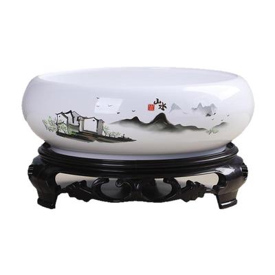 简约水仙花陶瓷水培花盆