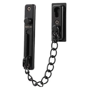 304不锈钢防盗链门栓入户门反锁扣宾馆防贼酒店门扣插销安全链锁