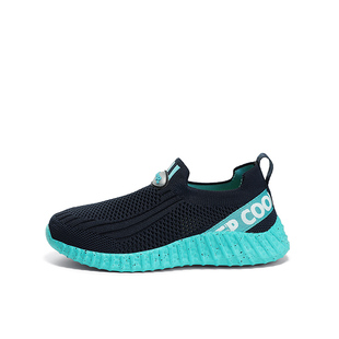 jeep男童鞋儿童鞋网鞋一脚蹬春秋网面鞋子幼儿园室内鞋男童运动鞋