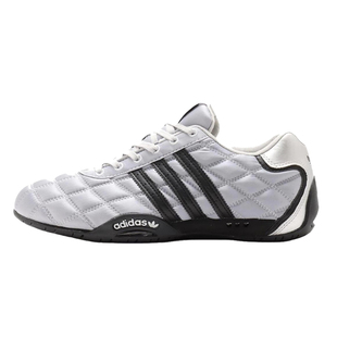 Adidas ADIRACER LO 灰 黑复古薄底休闲低帮赛车鞋运动鞋JS0284