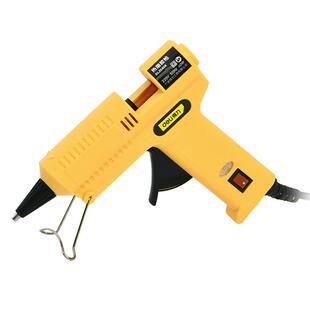 得力热熔胶枪家用儿童手工DIY小型电动热溶胶枪热熔胶棒7mm强力胶