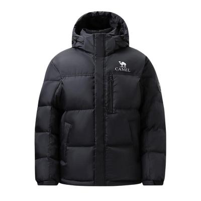 【鹅绒】骆驼户外羽绒服冬季新款男款女款防泼水外套加厚面包服