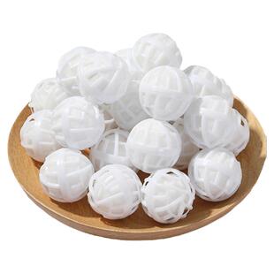 鱼缸过滤材料纤维生化球滴流盒养鱼用品带壳培菌硝化毛球炫动魔球