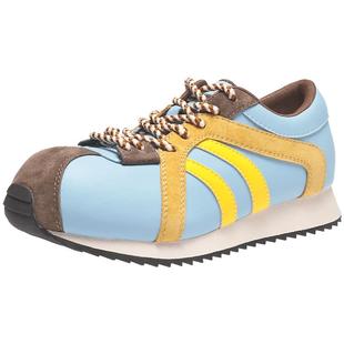 热风休闲鞋女款2025年冬季新款百搭户外跑步运动女鞋丑萌可爱鞋子