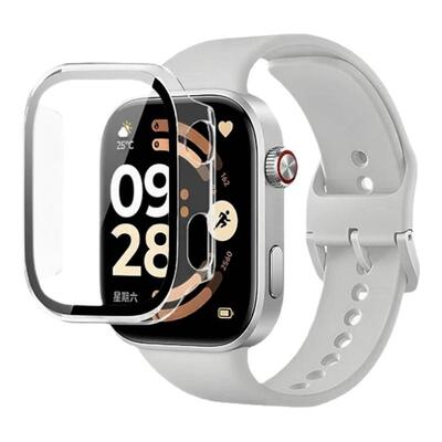 适用红米watch6保护壳Redmi手表watch5壳膜一体全包钢化膜小米watch6手表壳配件全包红米智能手表6代保护膜套