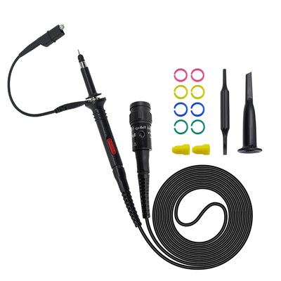 60-200MHz示波器探头新款欧标P2200 X1 X10示波器探棒探极通用型