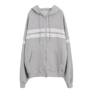 【现货】theBarnnet shell韩国直井怜同款连帽抽绳拉链卫衣外套