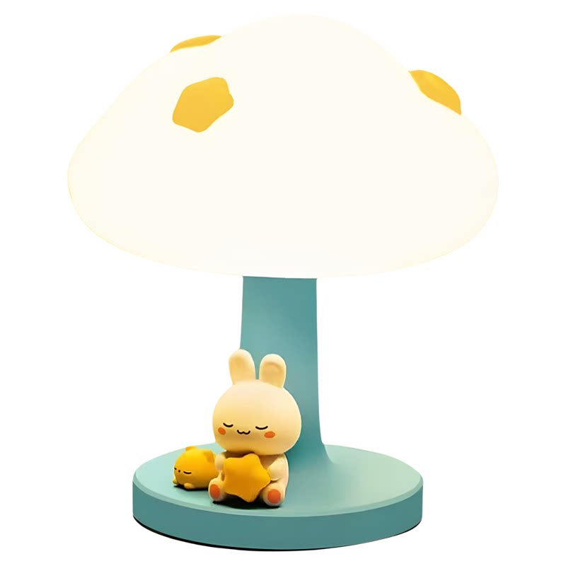 云朵氛围台灯可爱卡通拍拍小夜灯