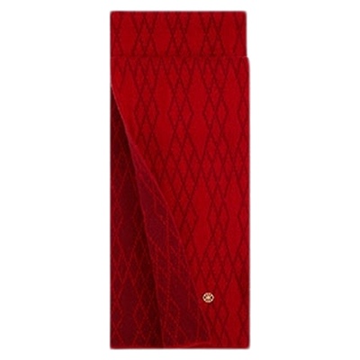 万事利绵羊毛围巾交错时空