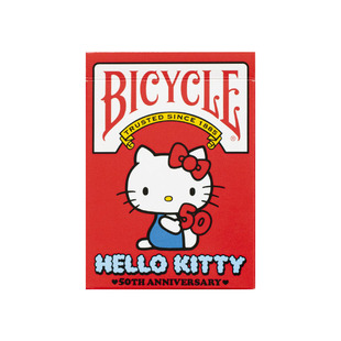 【三丽鸥】TCC扑克 凯蒂猫人鱼汉顿双子星 限定封标正版联名扑克