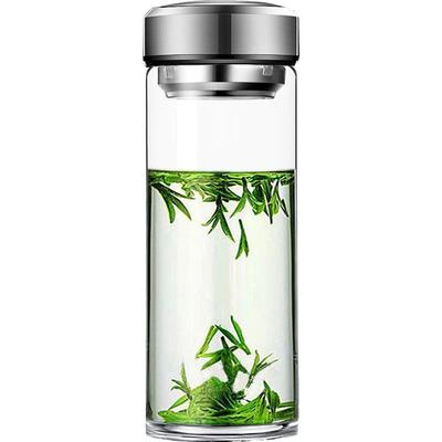 单双层加厚玻璃杯家用泡茶防爆