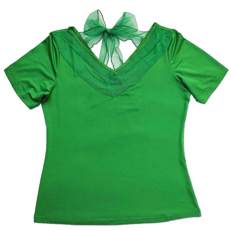 春英女广场舞服装春夏表演服纯色