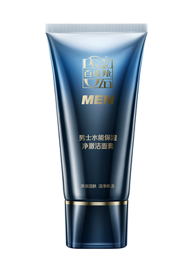 百雀羚男士洗面奶水能保湿净澈