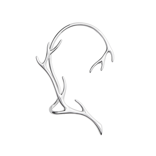 DY高级感耳夹绕耳式耳挂女无耳洞森系s925纯银饰超仙精灵耳饰礼物