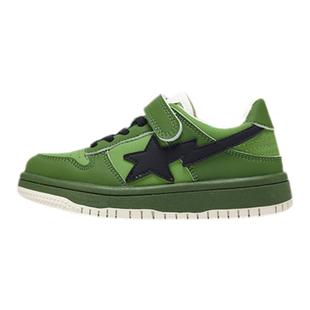 MQD童鞋男童运动鞋春季2026新款女童透气潮鞋软底轻便儿童板鞋薄