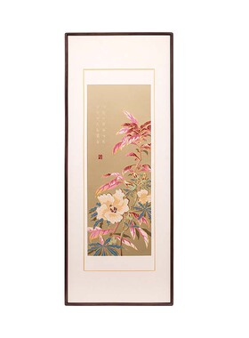 四时安泰客厅装饰画礼盒