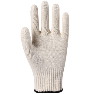 锦士盾纯棉尼龙毛纺棉纱线手套劳保耐磨耐用防滑透气劳动工作干活