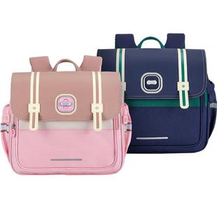 卡拉羊剑桥包小学生减负书包防下坠儿童双肩背包轻便耐脏初中生新