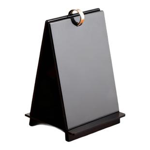 三角活页新颖简约桌面底座支架万年历水晶有机玻璃台卡展示力立牌创意亚克力台历架diy摆件企业台牌新款台架