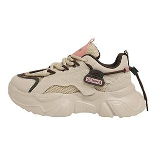 森马女鞋2025冬季爆款今年流行好看厚底超火休闲鞋加绒保暖棉鞋W