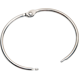 开口浴帘挂钩不锈钢窗帘挂环吊环活扣环罗马杆圈金属活页书圈卡圈