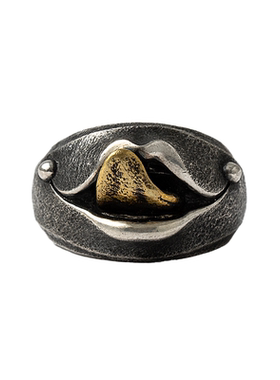 Arthur.K925银复古话戒指