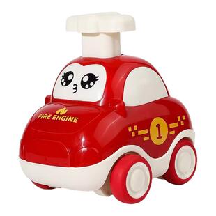 儿童玩具车按压小汽车男孩惯性汽车回力宝宝益智玩具女孩消防车