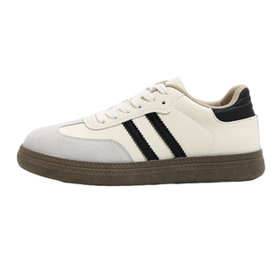 环球阿甘德训鞋女款轻便软底复古休闲板鞋低帮冬季加绒平底单鞋子