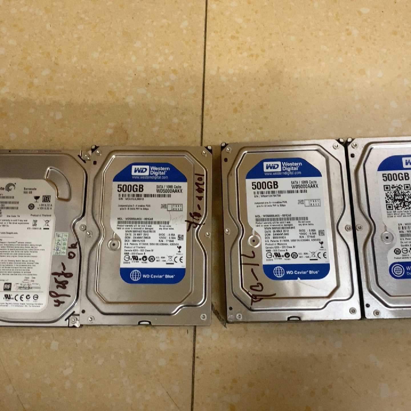 【议价-可维修】深信服防火墙希捷西部数据500G，，SATA接口，3.5