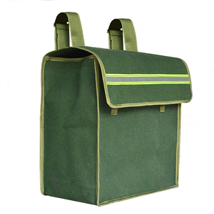 双肩工具包背带式装修维修瓦工加厚帆布加大电工包大容量木工背包