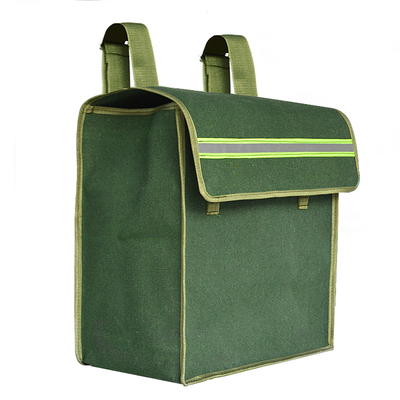 加大双肩帆布工具背包