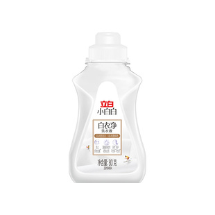 立白小白白白衣净领口袖口去渍去污白衬衫亮白洁净清洗剂洗衣液