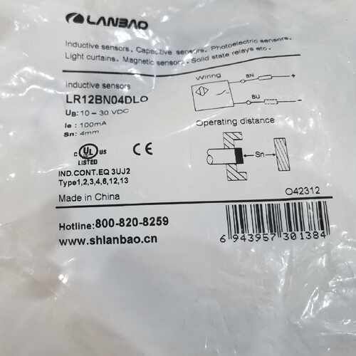 【询价】上海兰宝传感器LANBAO接近开关，有两个一起100，LR1适用