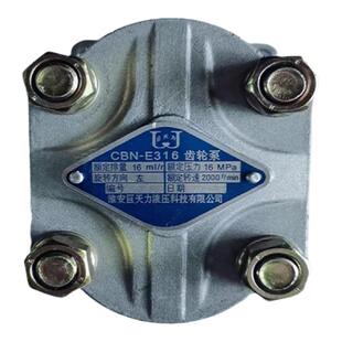 液压油泵CBN-EF316-325液压齿轮泵 船舶液压舵机配件矿山机械农机