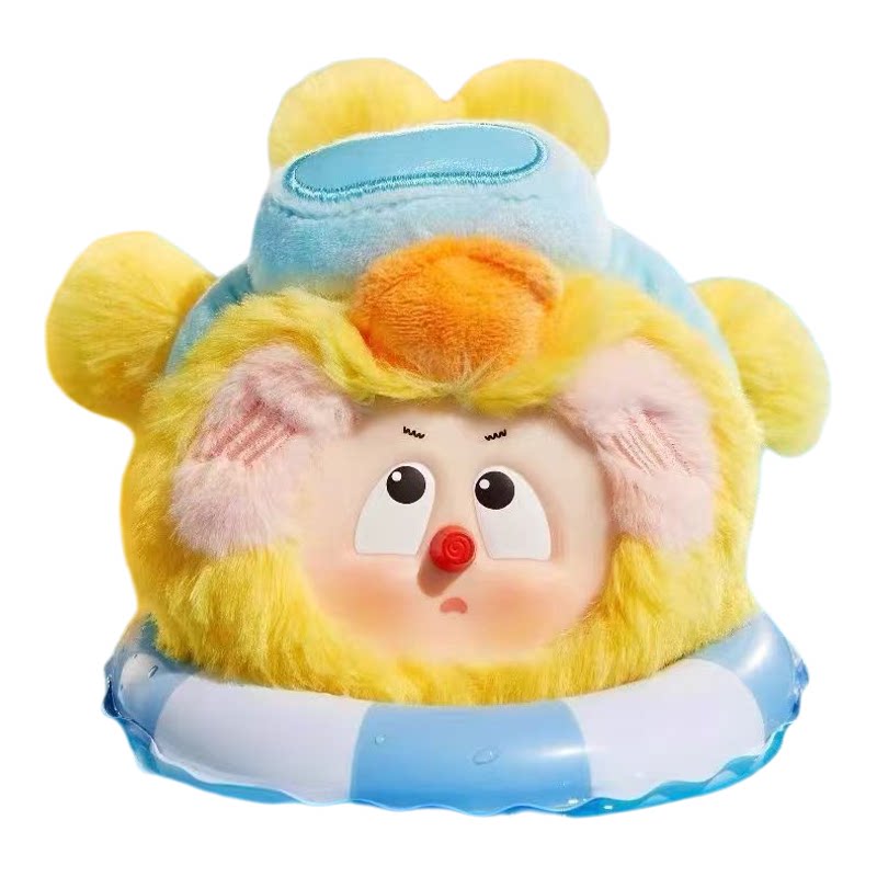 正版黑玩末豆茸化动物城系列毛绒挂件Emodo末豆盲盒玩偶公仔礼物