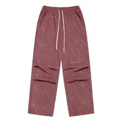 BJHG灯芯绒裤子男秋季阔腿休闲裤