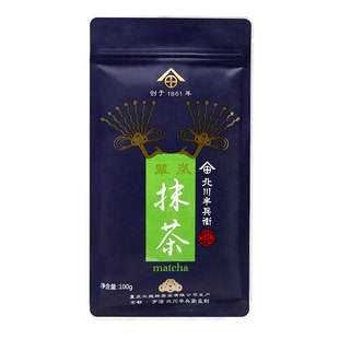 北川半兵卫抹茶粉玄璧冲饮烘焙拿铁奶茶甜品国产抹茶粉食用原料