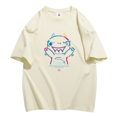 gsrj潮牌短袖怪兽日记