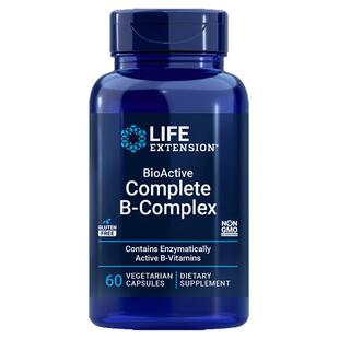复合维生素B族美国Life Extension活性B-Complex叶酸B12 B16正品