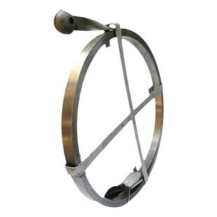 疏通钢带主管道下水道钢片钢条冲头通条扁铁尖头20米30米窨井化粪