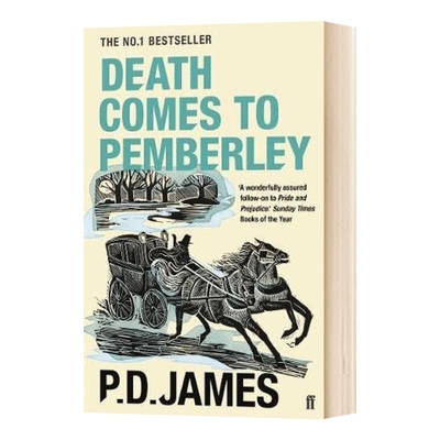 英文原版 Death Comes to Pemberley 达西的疑问 BBC英剧彭伯利谋杀案原著推理小说 P·D·詹姆斯 英文版 进口英语原版书籍