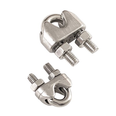 304不锈钢钢丝绳夹头卡头