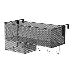 办公室屏风工位改造神器办公桌好物挂篮书桌收纳床头悬挂式置物架