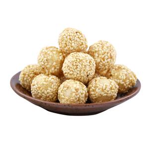 安徽特产糯米黑芝麻球麻滩河安庆岳西传统手工糯米果糕点零食300g