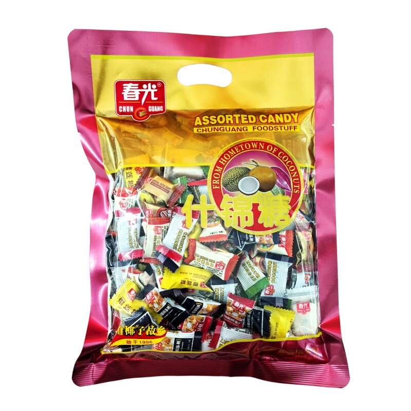 春光什锦糖550g海南特产多口味