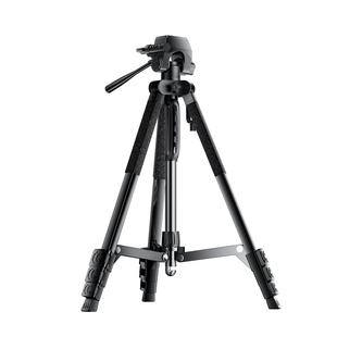 相机三脚架单反专业摄影支架便携摄像机手机三角架拍照微单液压阻尼云台直播专用脚架稳固适用佳能尼康富士