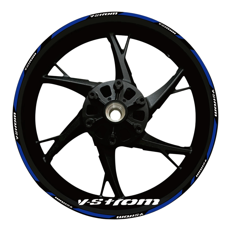 机车GWDL250贴轮胎反光圈gsx250r
